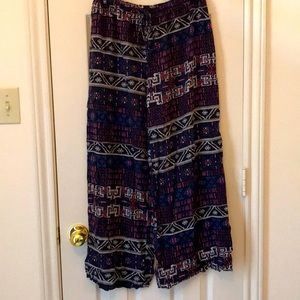 Pattern Lounging Pants